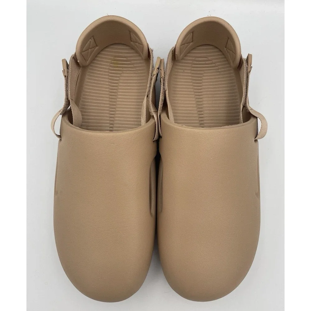 Nike Calm Mule Shoes 'Hemp' (FD5131-200) Size M 11 W12 Adjustable Clogs Slides